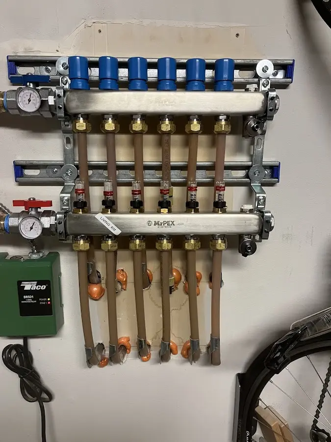 Plumber performing Leak Detection at a residential property in Swampscott